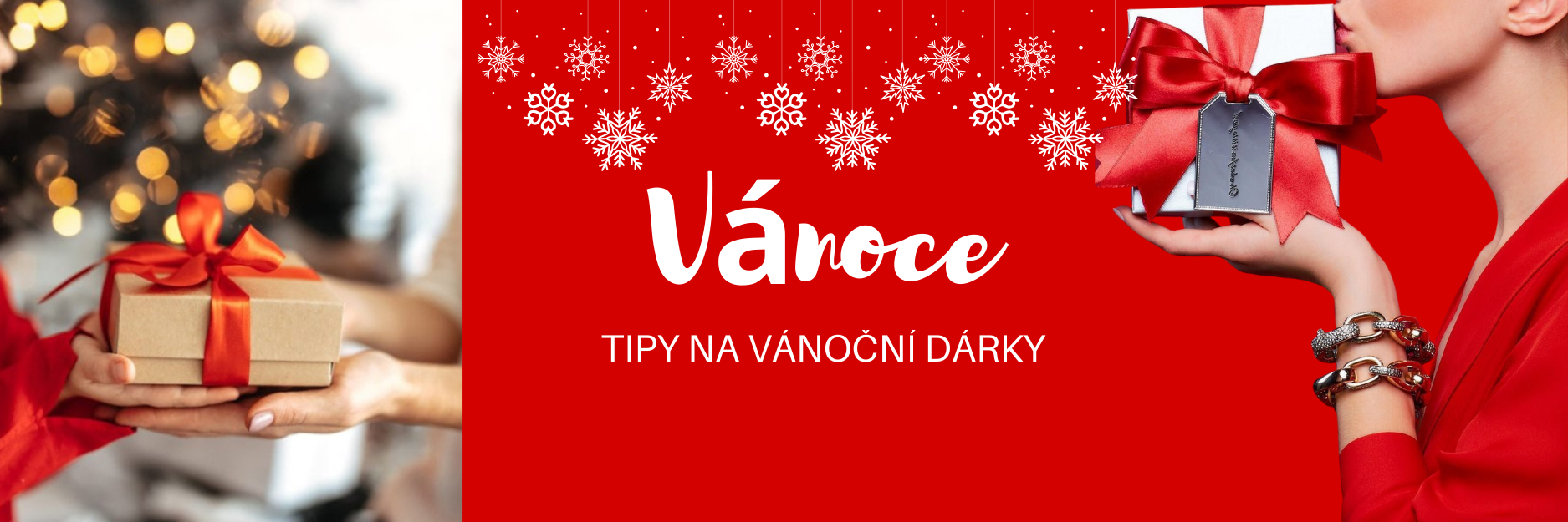 VIANOCE BANNER CZ tipy na darčeky červený